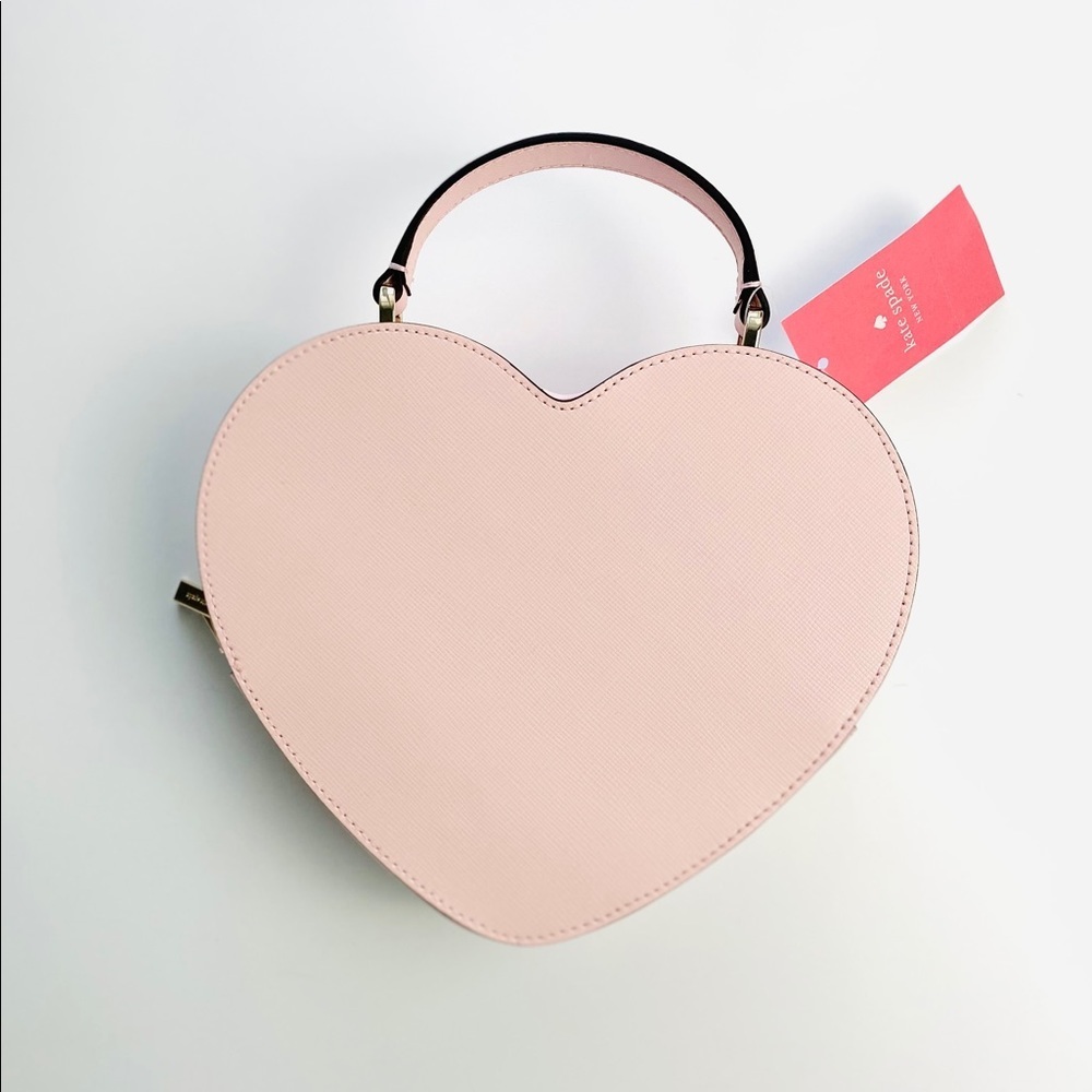 Kate Spade Pink Heart Crossbody Bag - Picture 4 of 8